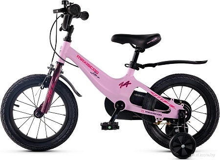 Детский велосипед Maxiscoo Jazz Стандарт Плюс 14 2025 MSC-J1443 (лавандовый матовый, разобранный)