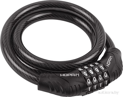 Тросовый велосипедный замок Нора-М №21 (ф10x800мм)