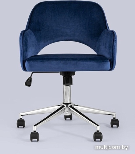 Кресло Stool Group Кларк велюр (синий)