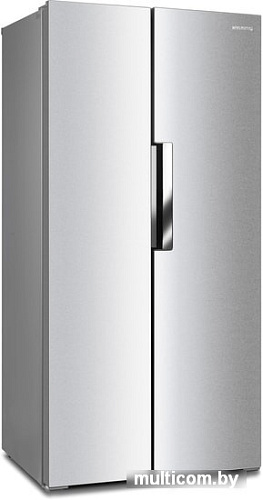 Холодильник side by side Hyundai CS4502F (нержавеющая сталь)