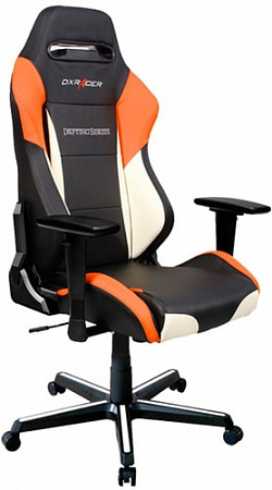 Кресло DXRacer Drifting OH/DM61/NWO (черный/белый/оранжевый)