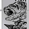 Зажигалка Zippo 250 Fish - Big Mouth