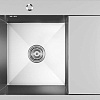 Кухонная мойка Mixline Pro 551875 левый (сатин, с сифоном)