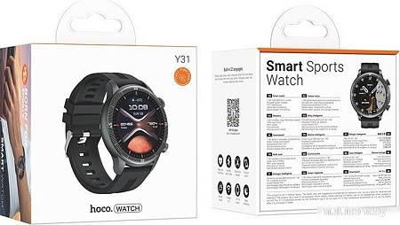 Умные часы Hoco Y31 (черный)