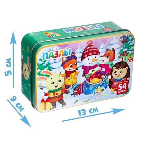 Пазл Puzzle Time Новогодние забавы 4868656 (54 эл)