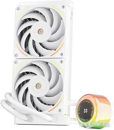 Жидкостное охлаждение для процессора 1stPlayer CC 240 (белый)