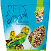 Корм для птиц Pet&#039;s Brunch для волнистых попугайчиков 500 г