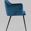 Стул Stool Group Джоэл с подлокотниками vd-joel-b29 (велюр синий)