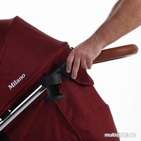 Коляска прогулочная «книга» Carrello Milano (velvet blue)