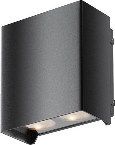 Уличный настенный светильник Maytoni Shell O570WL-L20B3K