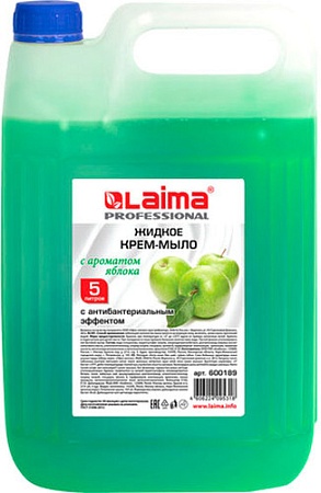 Laima Мыло жидкое Professional Яблоко 600189 5 л