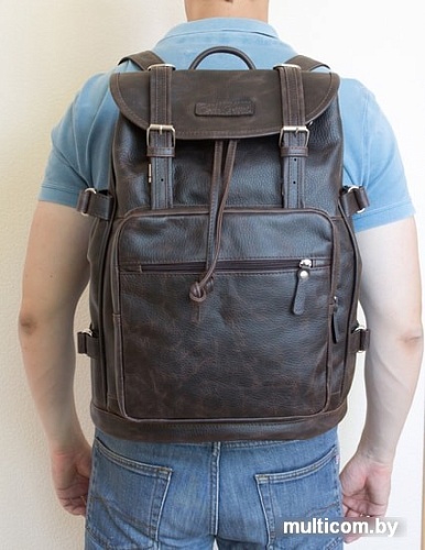 Рюкзак Carlo Gattini Volturno 3004-04 (темно-коричневый)