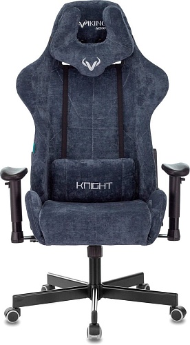 Игровое (геймерское) кресло Zombie Viking knight (Light-27, синий)