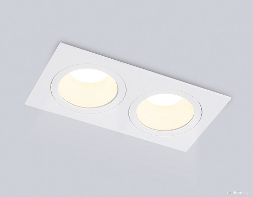 Точечный светильник Ambrella TN102830/2 WH/WH (белый/белый)