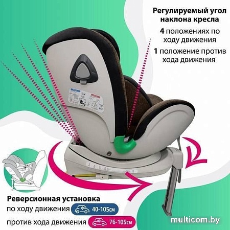 Детское автокресло Nuovita Maczione NiS1-1 (шоколадный)