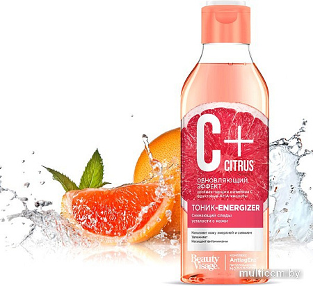 Фитокосметик Тоник для лица C+Citrus Energizer для сияния кожи (245 мл)