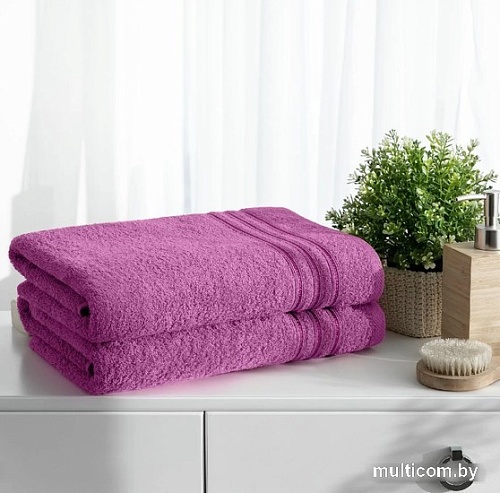 Полотенце Самойловский текстиль Верона 70x140 (сливовый)