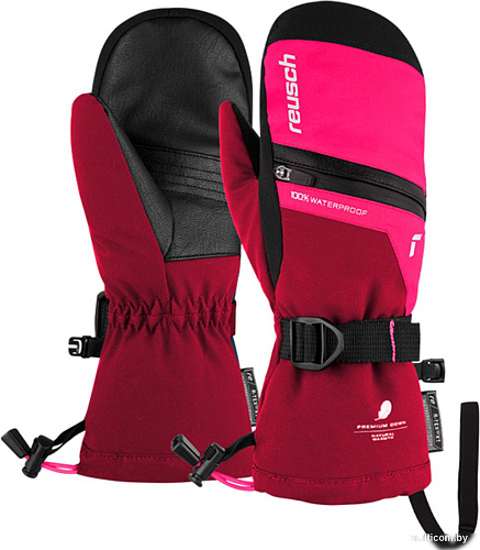 Горнолыжные варежки Reusch Lando R-Tex Xt Junior 6161543-3347 (р-р 6, Cerise/Pink Glo)