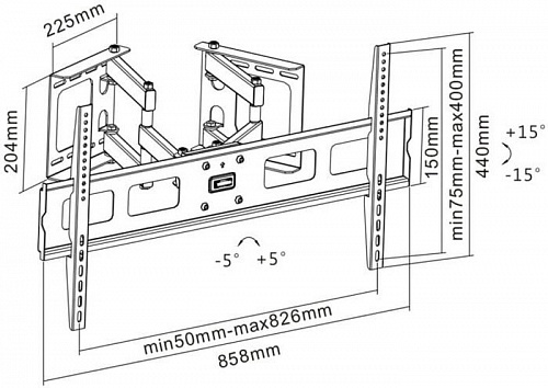 Кронштейн SBOX PLB-1348