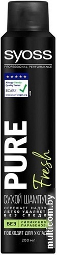 Сухой шампунь Syoss Pure Fresh 200 мл