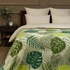Плед Tex Republic Absolute Монстера и папоротник Фланель 150x200 35343 (зеленый)