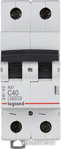 Legrand RX3 2P C 40A 4.5кА 2M 419701