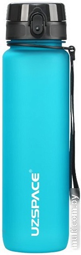 Бутылка для воды UZSpace Aurora Blue 3038 1л (синий)