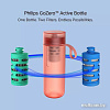 Бутылка для воды Philips GoZero AWP2712RDR/31 590мл (красный)