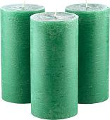 Набор свечей Мелт 150 мм (3 шт, темно-зеленый)