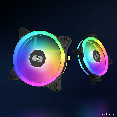 Вентилятор для корпуса PCCooler F3 T120 ARGB (черный)