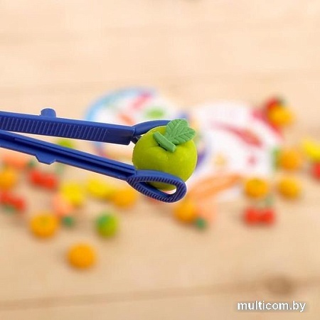 Развивающая игра Zabiaka Вкусная тарелка. Набор для сортировки 4655803