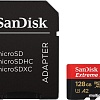 Карта памяти SanDisk Extreme PRO microSDXC SDSQXCD-128G-GN6MA 128GB (с адаптером)