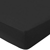 Постельное белье Миланика Блэк на резинке 140x200 (поплин г/к)