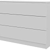 Комод Горизонт Нео 1050 3 ящика (белый)