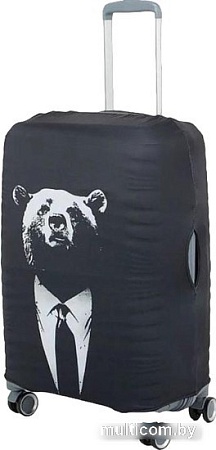 Чехол для чемодана Grott универсальный 210-LCS856-M-DCL (черный)