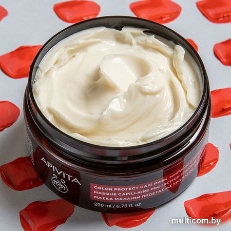 Косметика по уходу за волосами APIVITA Маска для волос Color protect 200 мл