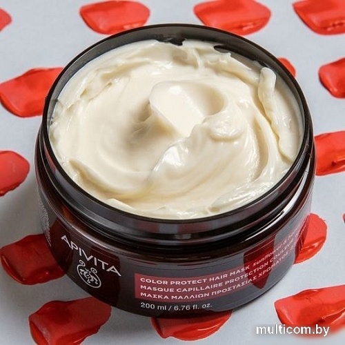Косметика по уходу за волосами APIVITA Маска для волос Color protect 200 мл