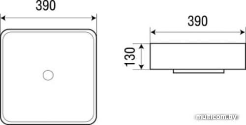 Умывальник WeltWasser Elbach 2196