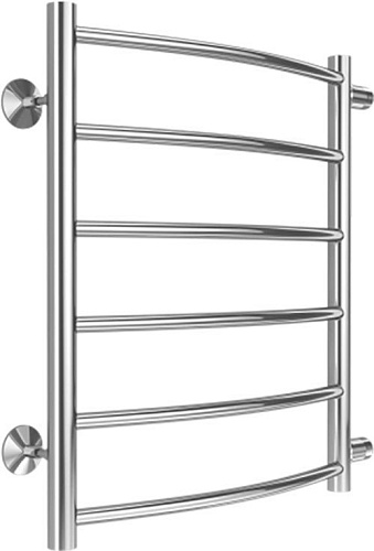 Полотенцесушитель TERMINUS Классик П6 500x600 (боковое подключение 50, хром)