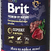 Консервированный корм для собак Brit Premium By Nature Heart &amp; Liver 850 г