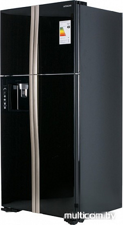 Четырёхдверный холодильник Hitachi R-W662PU3GBK