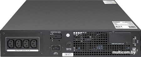 Источник бесперебойного питания ExeGate PowerExpert ULS-1000.LCD.AVR.C13.USB.RS232.SNMP.2U