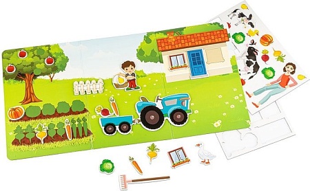 Развивающая игра Bondibon Веселая ферма ВВ4830