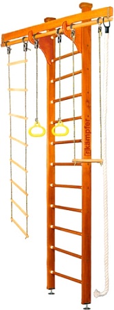 Детский спортивный комплекс Kampfer Wooden Ladder Ceiling №3 (3 м, классический)
