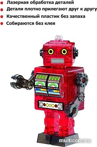 Сборная модель Crystal Puzzle Робот 90151