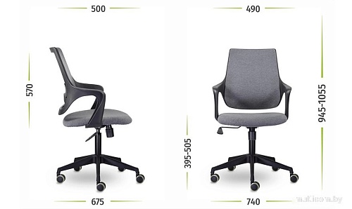 Офисное кресло UTFC Ситро М-804 QH21-1323 (черный)