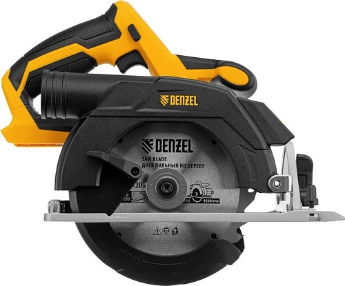 Дисковая (циркулярная) пила Denzel CCS-165-0 27402 (без АКБ)