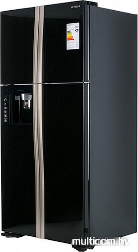 Четырёхдверный холодильник Hitachi R-W662PU3GBK