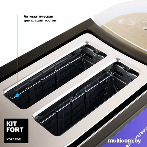 Тостер Kitfort KT-2012-2 (красный)