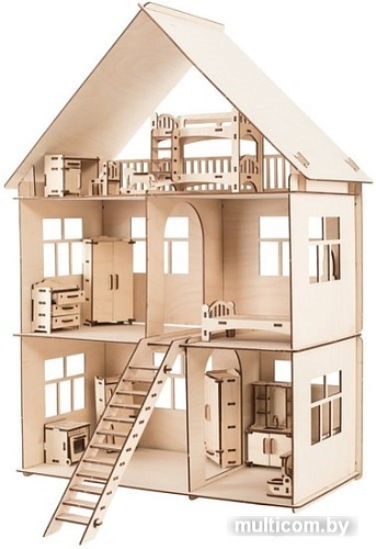 Кукольный домик ХэппиДом с мебелью HK-D002